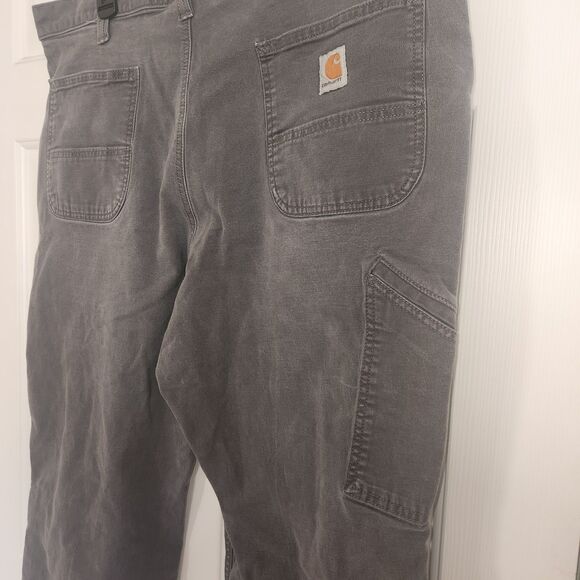 CARHARTT RUGGED FLEX RELAXED FIT CANVAS WORK PANTS SIZE 40X 32 - Picture 5 of 6